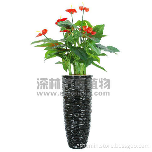 2016 hot selling artificial anthurium plant,fake red anthurium